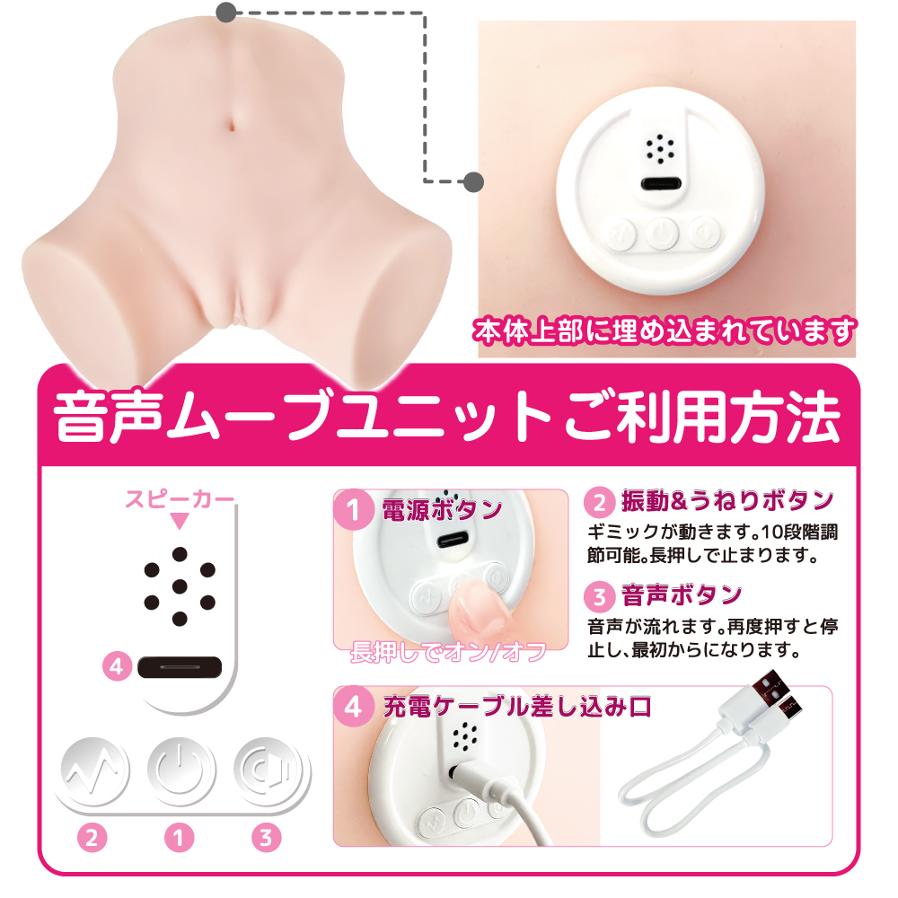  蠕動夾陰會夾住陽具超舒服感，比真更爽的臀部自慰器 04